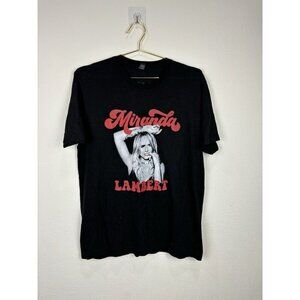 Tultex Miranda Lambert Graphic T-shirt in Black Size XXL Womens